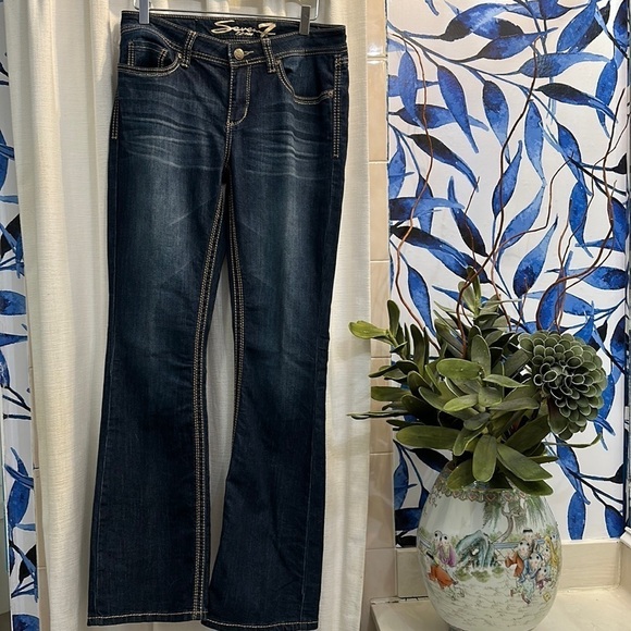 Seven7 Denim - NWOT Women’s Seven7 Dark Wash Boot Cut Jeans Size 10